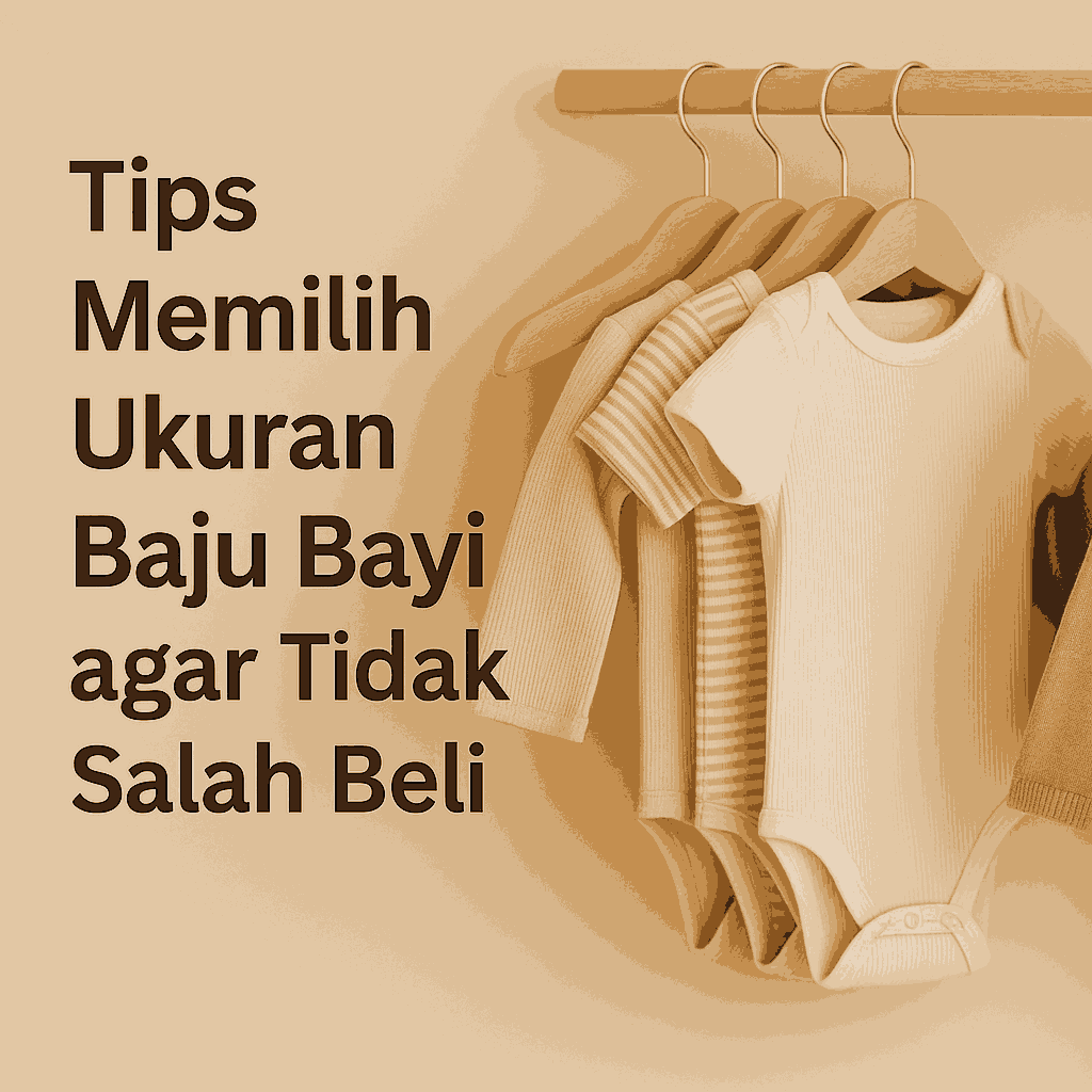 Tips Memilih Ukuran Baju Bayi