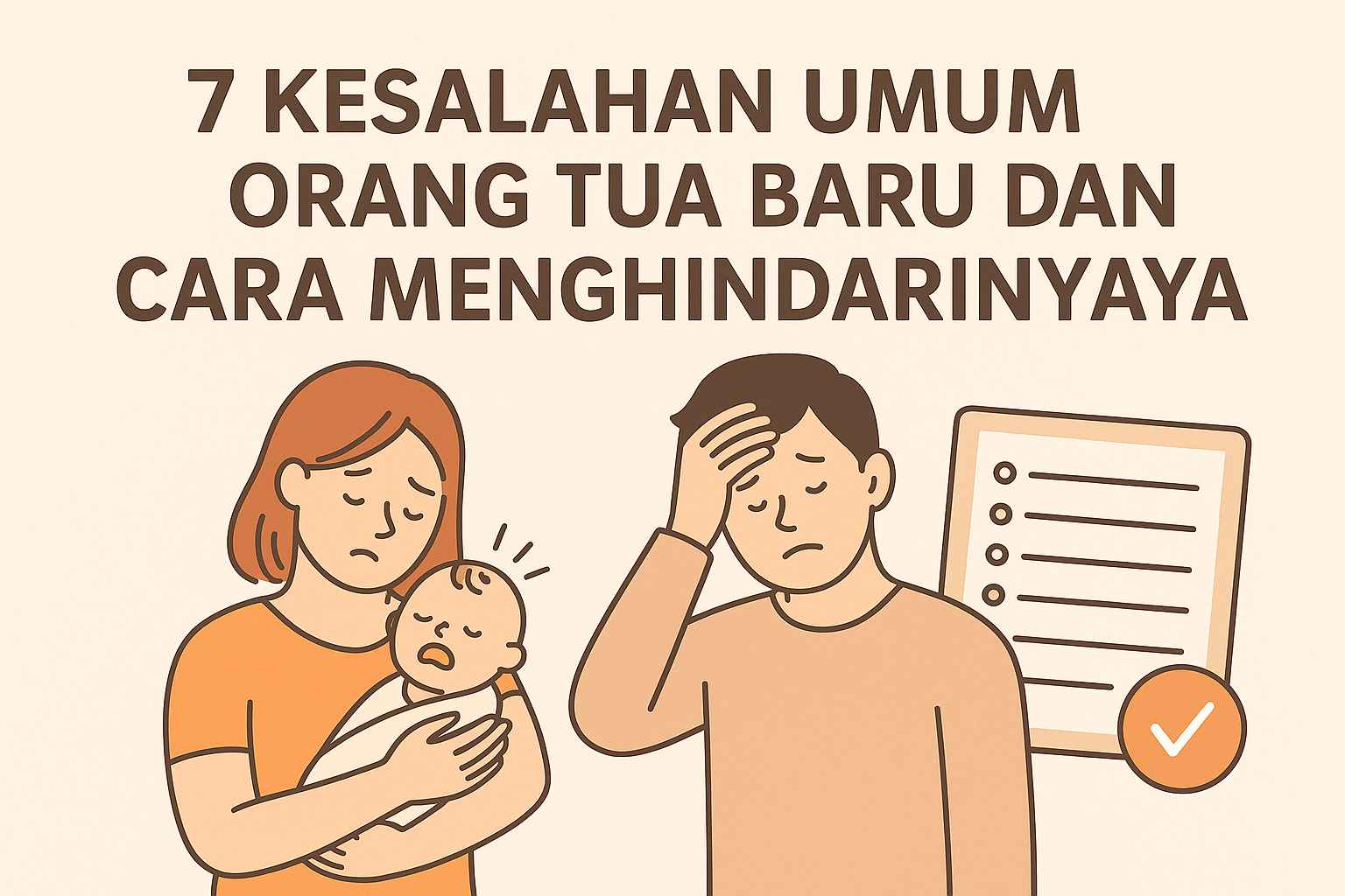 Kesalahan Orang Tua Baru & Cara Menghindarinya