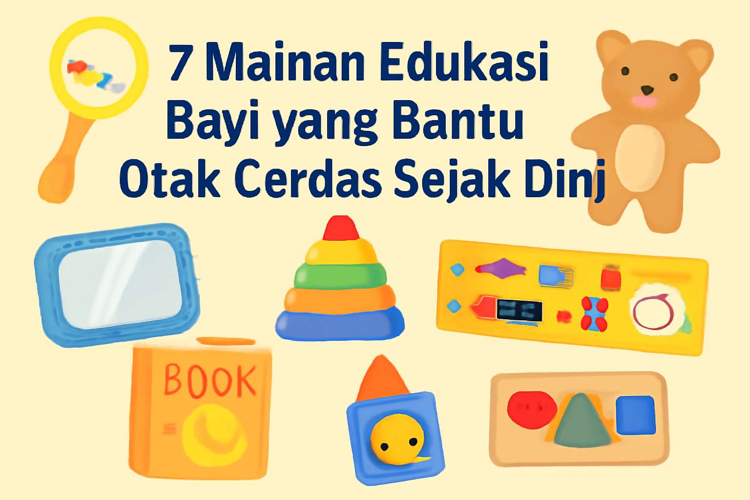 Mainan Edukasi Bayi Cerdas