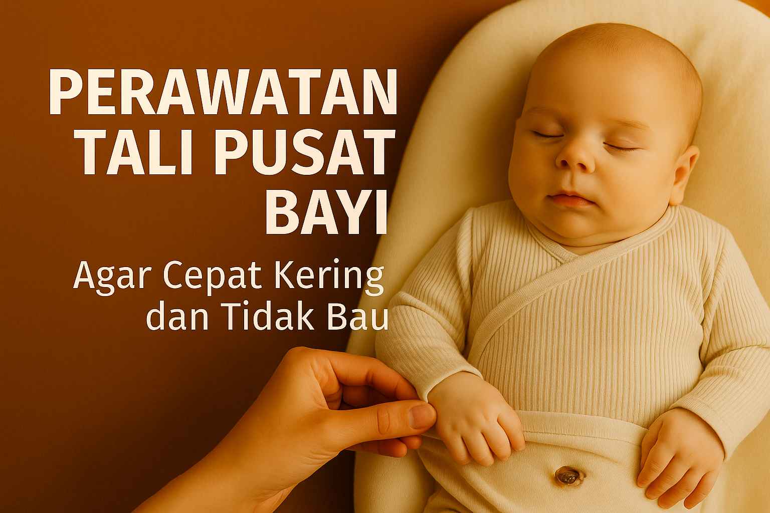 Perawatan Tali Pusat Bayi agar Aman & Cepat Kering