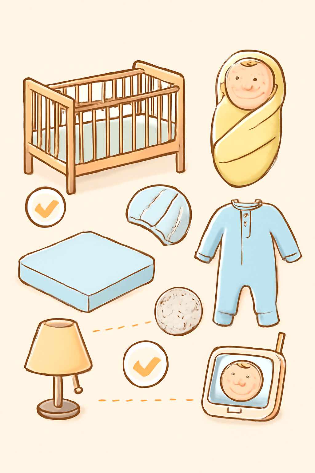Perlengkapan Tidur Bayi Lengkap
