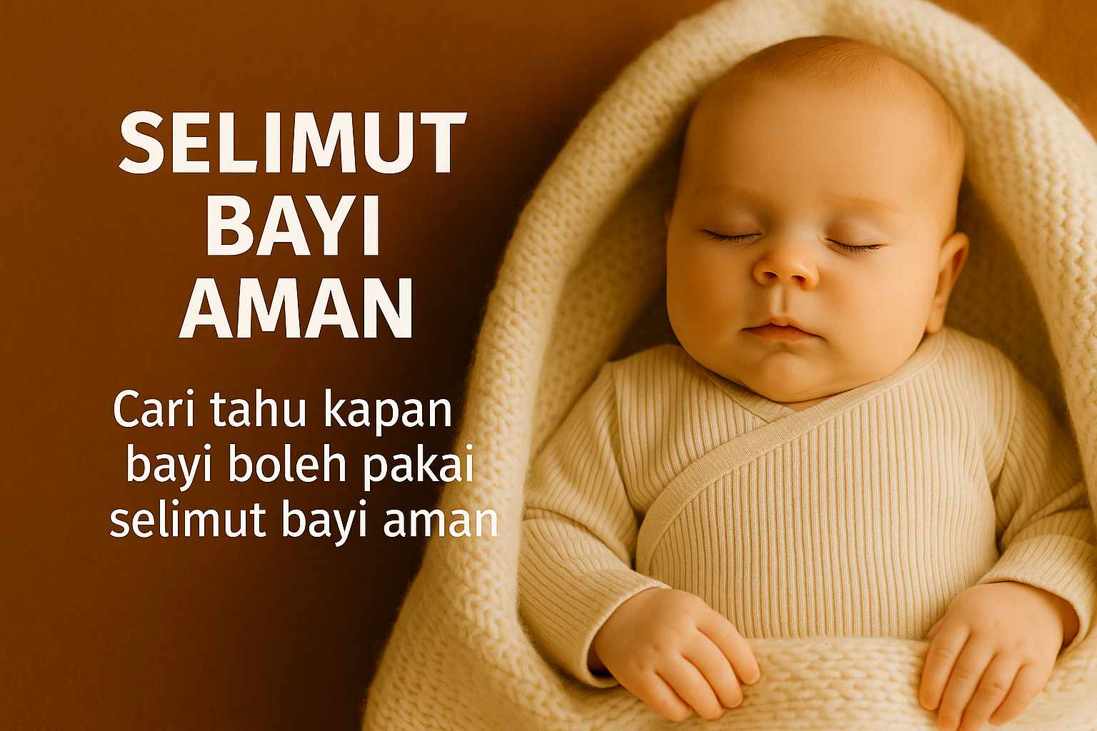 Aturan Aman Selimut untuk Bayi