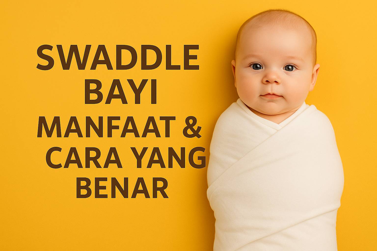 Swaddle Bayi: Manfaat & Cara yang Benar