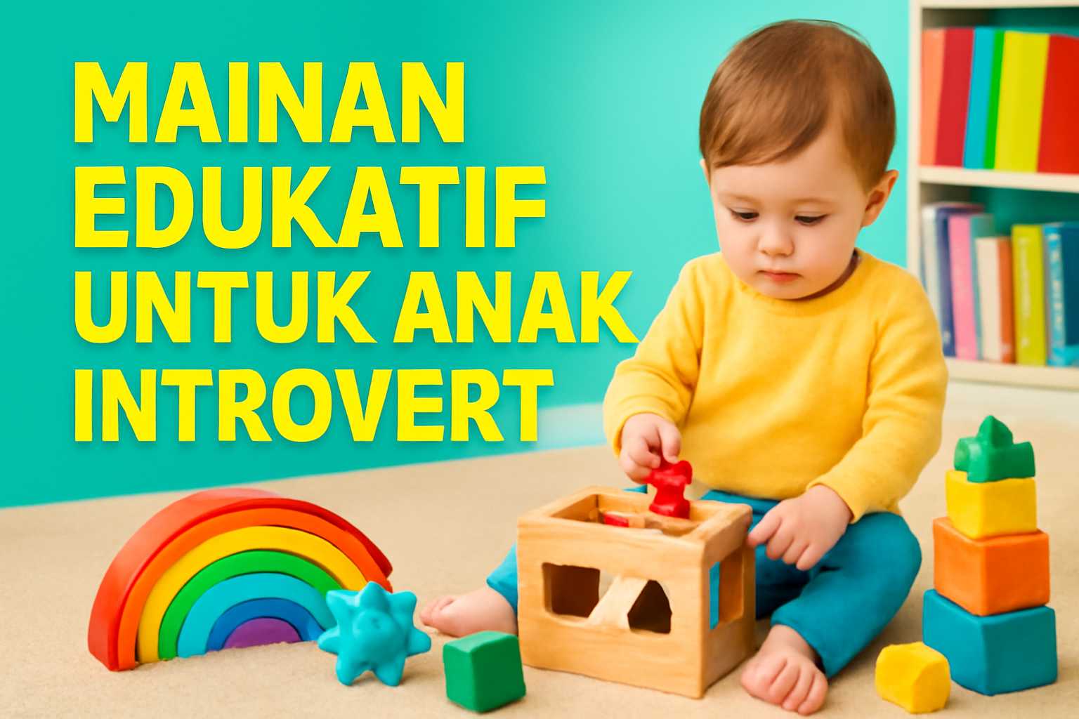 Mainan Edukatif Anak Introvert