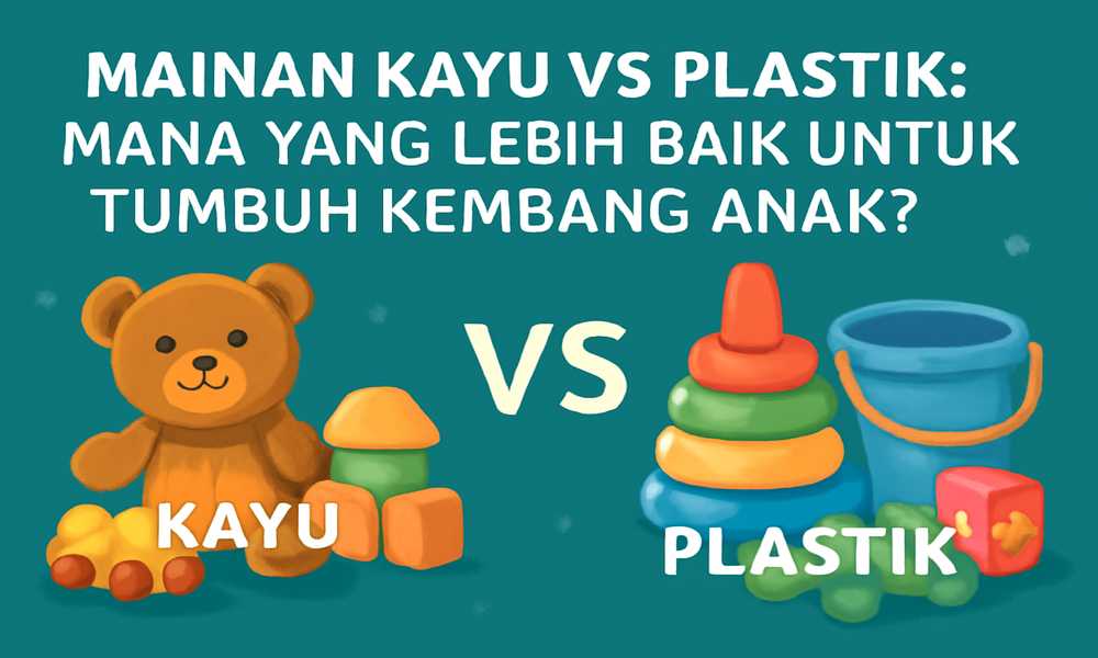 Mainan Kayu vs Plastik: Mana Lebih Baik?