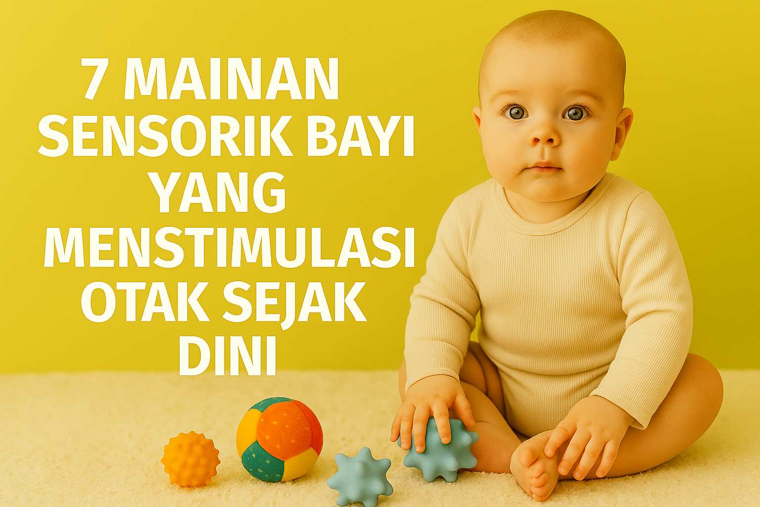 Mainan Sensorik Terbaik untuk Bayi