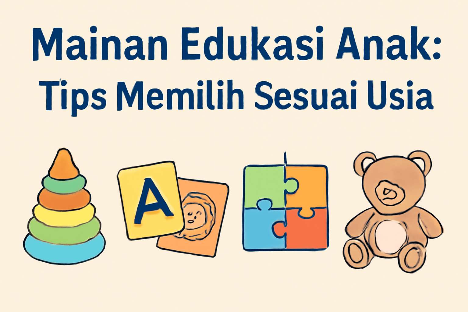 Mainan Edukasi Anak: Tips Memilih Sesuai Usia