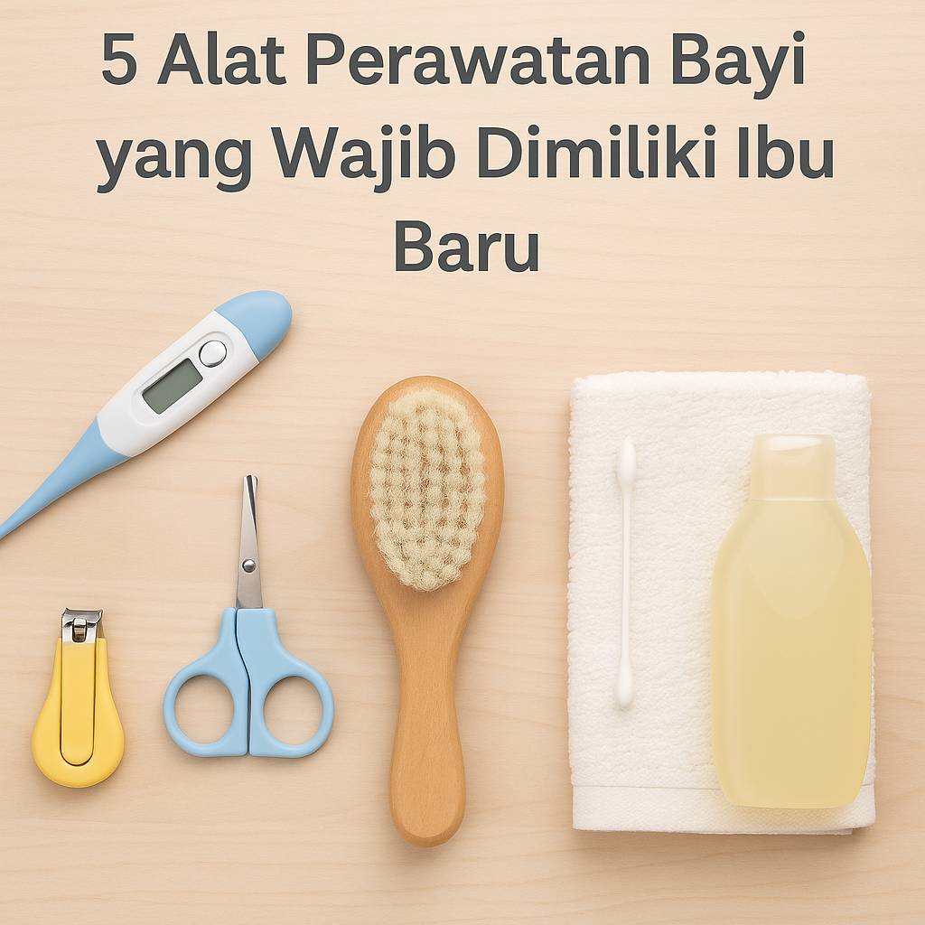 5 Alat Perawatan Bayi Wajib untuk Ibu Baru