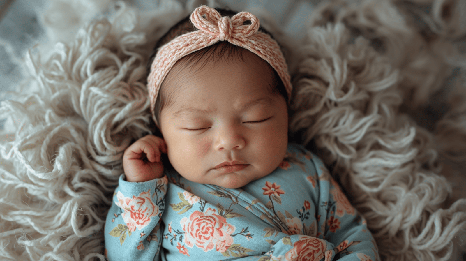 Bayi mengenakan setelan bayi lucu berbahan katun yang nyaman untuk aktivitas sehari-hari